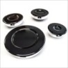 Kit 4 Bruciatori con Piattelli Spartifiamma per Piano Cottura Cucina compatibile con Ariston - Nardi
