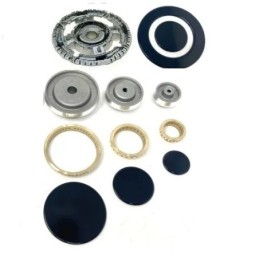 Lofra spartifiamma cucina bruciatori piattelli 3 fuochi tripla corona