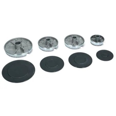 Nardi kit 4 bruciatoripiattelli spartifiamma 4 fuochi cucina gas