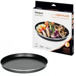 Piatto crisp whirlpool microonde avm305 large plate 32x305x25 cm crisp series