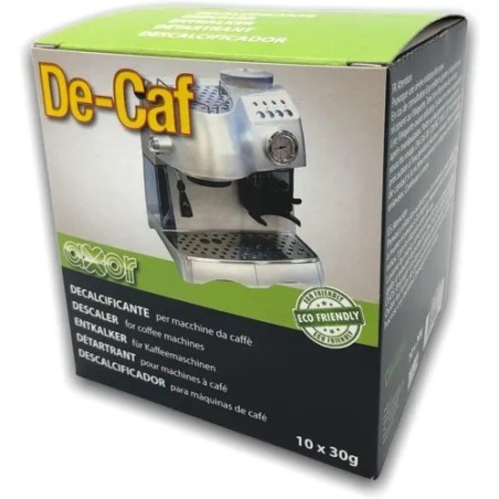 Axor decaf 10 pz da 30gr decalcificante per macchina caff pulizia caffettiera