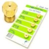 Kit 5 Ugelli Metano per piano cottura fornelli cucina passo 7MB Universale