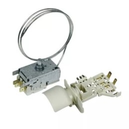 Termostato regolabile con supporto portalampada per frigo 481228238231 originale