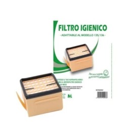 Vorwerk folletto filtro hepa arancione per modelli vk135 vk136 compatibile