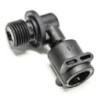 Raccordo a "L" ø 1/8"Mx4 mm per macchina caffè compatibile con Delonghi