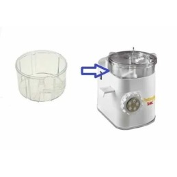 Contenitore pasta per pastamatic simac 1000 ricambi cestello nuova in plastica