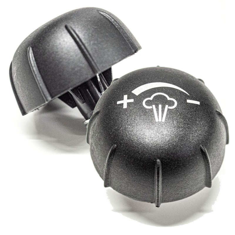 2 pezzi Manopola regolatore vapore originale macchina da caffè compatibile con DeLonghi 5513200169