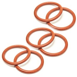 3 Kit Guarnizioni Pistone Gruppo Caffè 2 Pezzi ORM 0320-40 in Silicone Ø Interno 32 mm  Compatibili con Gaggia, Saeco, Krups