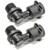 2 pezzi Raccordo a "L" ø 1/8"Mx4 mm per macchina caffè compatibile con Delonghi
