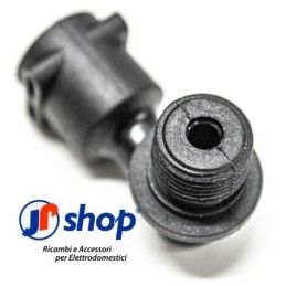 2 pezzi Raccordo a "L" ø 1/8"Mx4 mm per macchina caffè compatibile con Delonghi