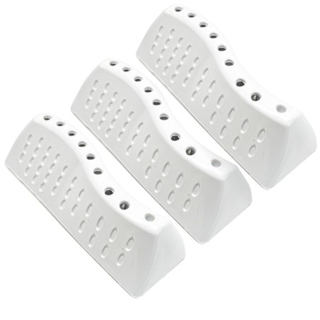 3 pezzi Trascinatore Lavatrice compatibile con Vestel - Smeg - 42097400