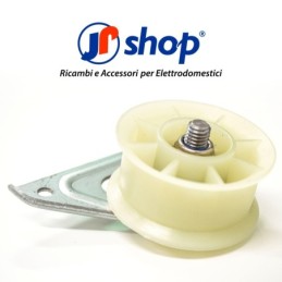 2 pezzi Tendicinghia con staffa per asciugatrice compatibile con Ariston C00504520