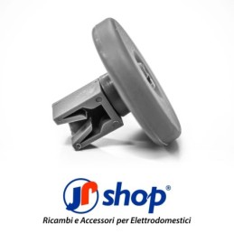 2 Kit Ruote 16+16 pz cesto superiore e cesto inferiore lavastoviglie compatibile con Rex Electrolux