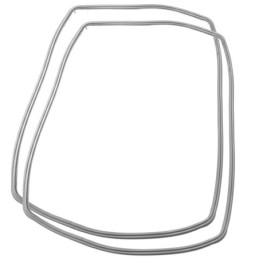 Kit 2 Guarnizione porta forno 4 ganci lunette 480x340mm compatibile con Miele e vari marchi