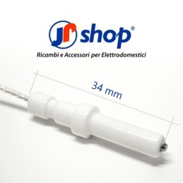 2 Kit Candeletta accensione adattabile a piano cottura da 4 pezzi compatibile con Ariston - Indesit - Nardi