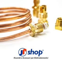 2 Kit Termocoppia universale 60 cm per forno e piano cottura con viti e attacchi compatibile con Rex Electrolux AEG 50269742008