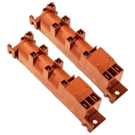 2 pezzi Generatore scintille accenditore piano cottura cucina a gas 6 fuochi universale