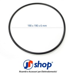2 pezzi Guarnizione coperchio pentola a pressione 5/7 litri Ø 190 mm compatibile con Lagostina
