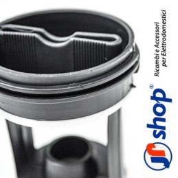 2 pezzi Filtro lavatrice pompa di scarico compatibile con Ariston - Indesit codice 00045027