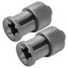 2 pezzi Giunto motore per Minipimer Mixer ad immersione compatibile con Braun 4191-4192 - 4193-4194 Multiquick