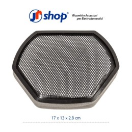 Filtro schiuma esagonale per aspirapolvere compatibile con Bosch - 12012937 - BGC1 - BGC2 - BGS1 - BGS2