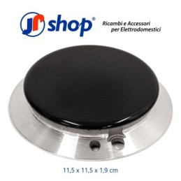 Bruciatore + Piattello per piano cottura compatibile con SMEG SR264XGH - 870650448 + 201050707