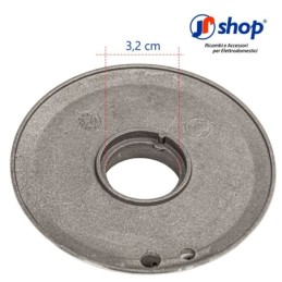 Bruciatore + Piattello per piano cottura compatibile con SMEG SR264XGH - 870650448 + 201050707
