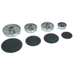 Nardi kit 4 bruciatoripiattelli spartifiamma 4 fuochi cucina gas