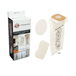 5 sacchetti filtri aspirapolvere rowenta slimline powerline originali